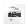 Hardcover Photo Book — Custom Photo Story Album (Name & Class Page, Landscape Art)
