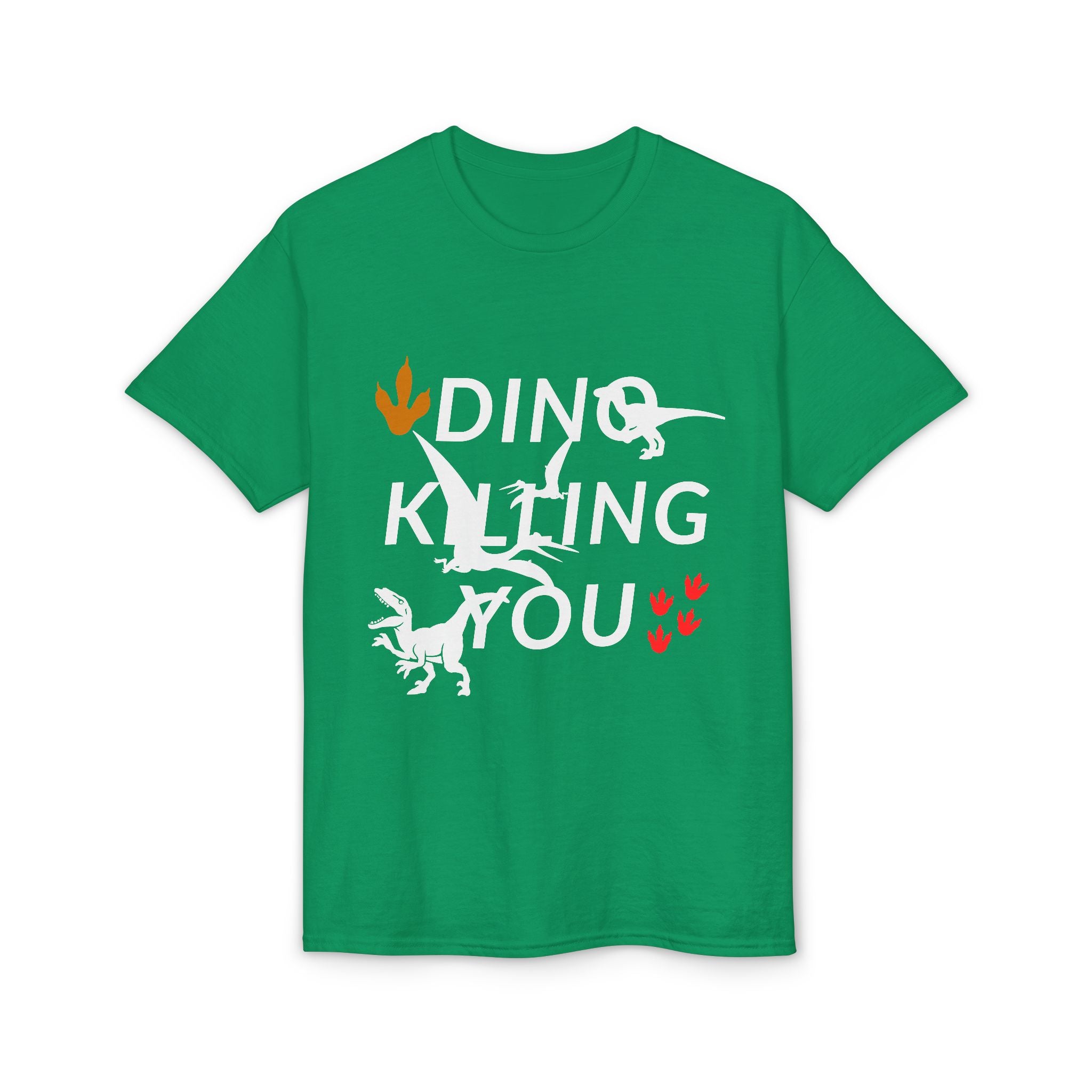 Dino Kissing You T-Shirt — Cute Dinosaur Graphic Tee