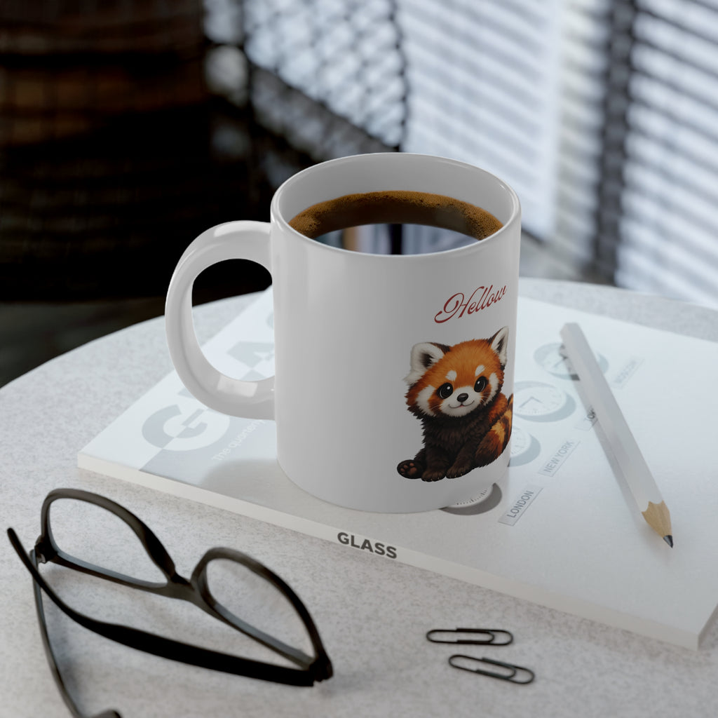 Red Panda Jumbo Mug 20oz — Cute Red Panda Coffee Cup