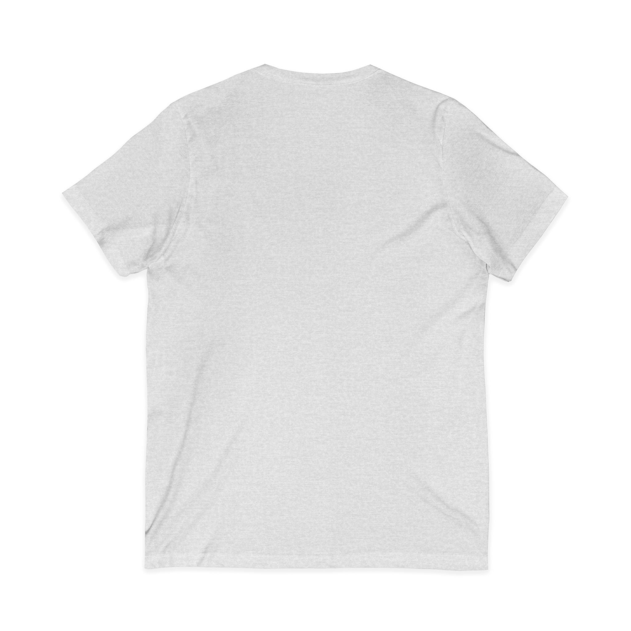 Floral Butterflies V-Neck Tee — Spring Garden Floral T-Shirt