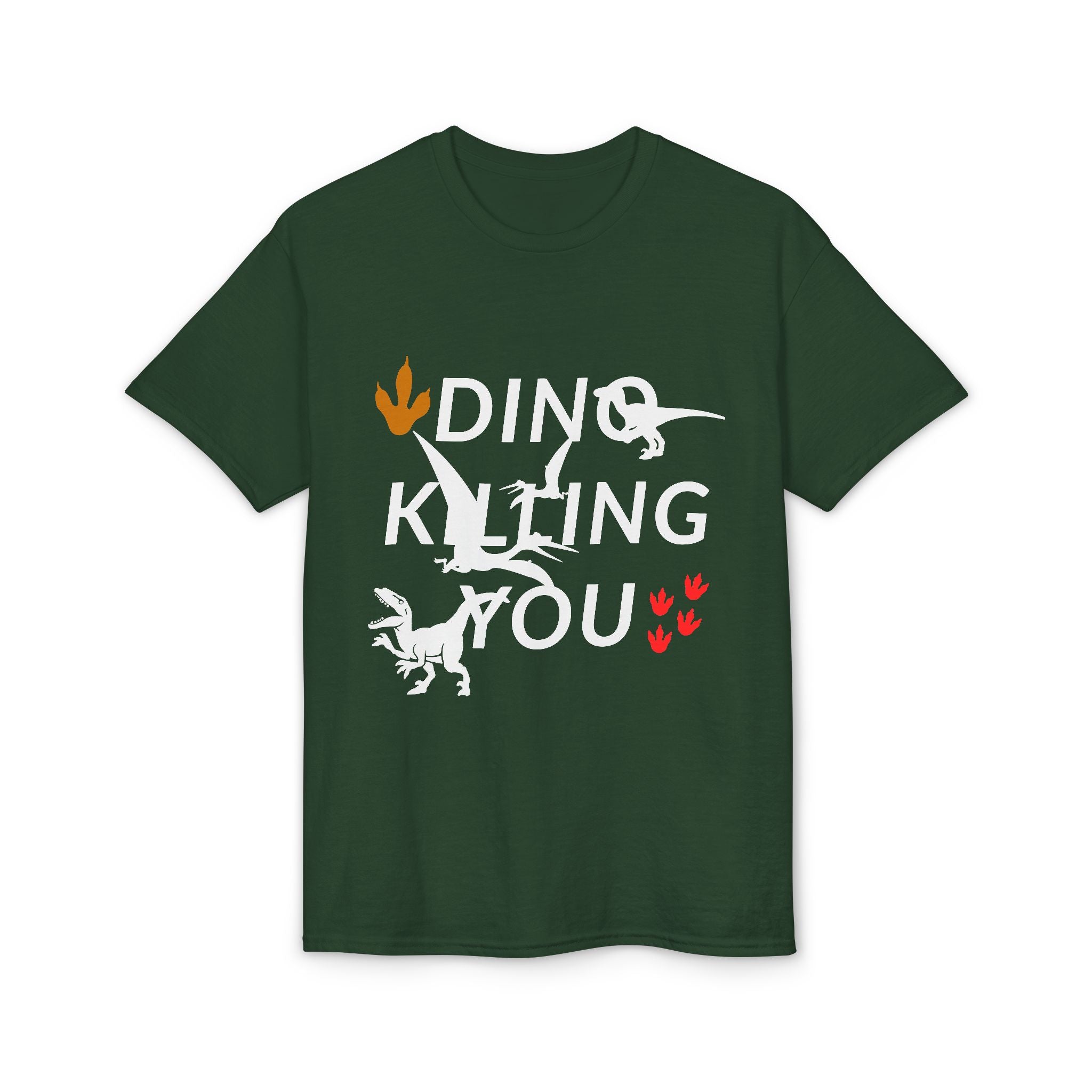 Dino Kissing You T-Shirt — Cute Dinosaur Graphic Tee