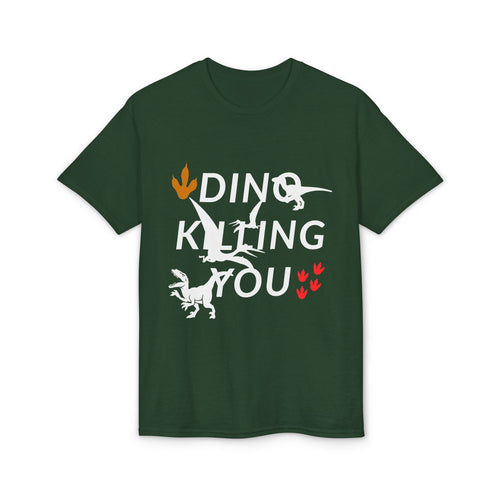 Dino Kissing You T-Shirt — Cute Dinosaur Graphic Tee