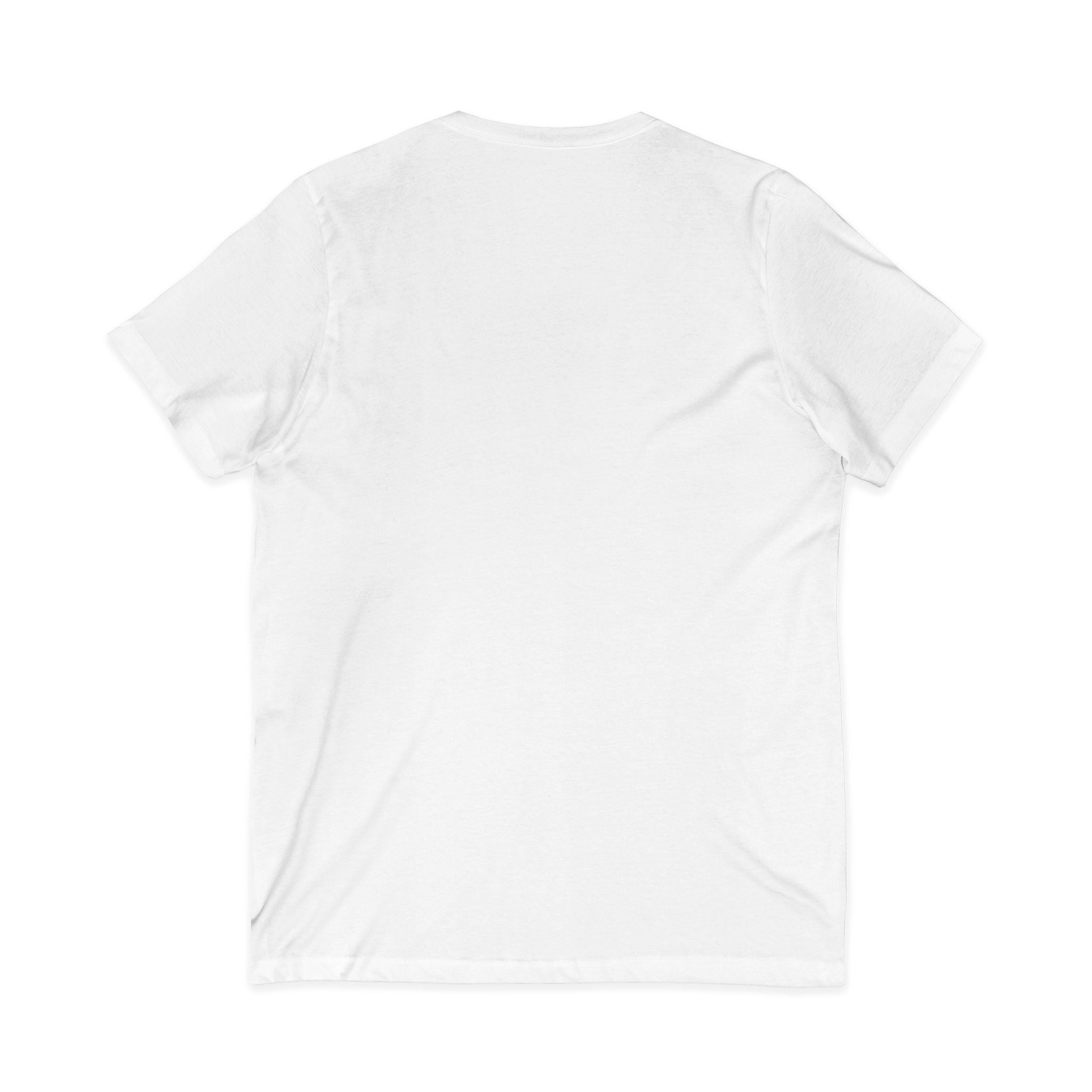 Floral Butterflies V-Neck Tee — Spring Garden Floral T-Shirt